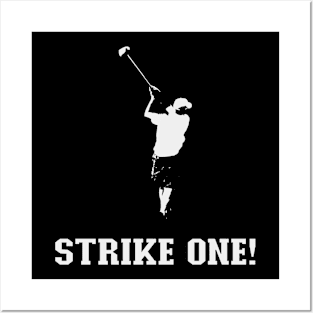 Strike Golf Posters and Art